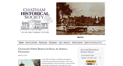 Desktop Screenshot of chathamnjhistoricalsociety.org